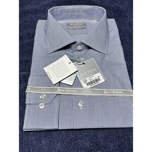 Hickey Freeman New York Men's Contemporary Fit Dress Shirt 17 36/37 New With Tag